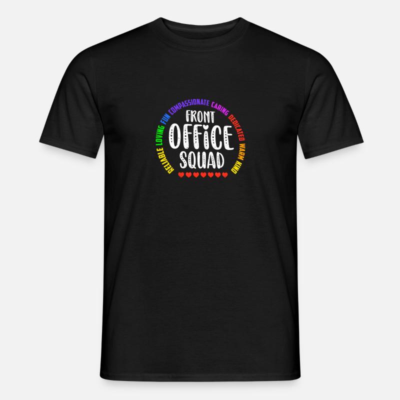 Nette Schulsekretärin Admin Appreciation Assistant - Männer T-Shirt - Schwarz