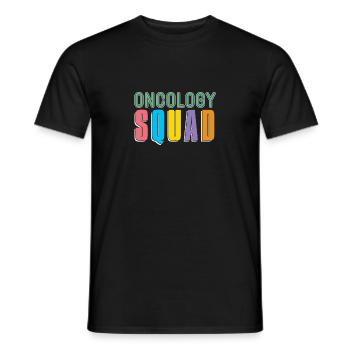 Nurse Oncology Nurse - Men's T-Shirt - black - Front - AI Model Male 178 light (178cm)