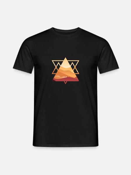 Outdoor Wald Bäume Natur Wälder - Männer T-Shirt - Schwarz