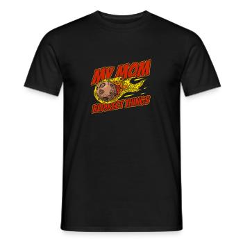 Weltraum Weltall Astroid Umleitung - Männer T-Shirt - Schwarz - Vorne - AI Model Male 178 light (178cm)