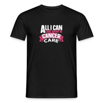 Krankenschwester Onkologische Krankenschwester - Männer T-Shirt - Schwarz - Vorne - AI Model Male 178 light (178cm)