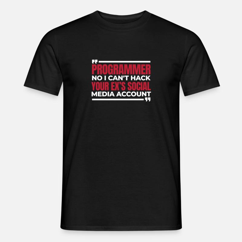 Développeur Coder Programmeur Humour - T-shirt homme - noir