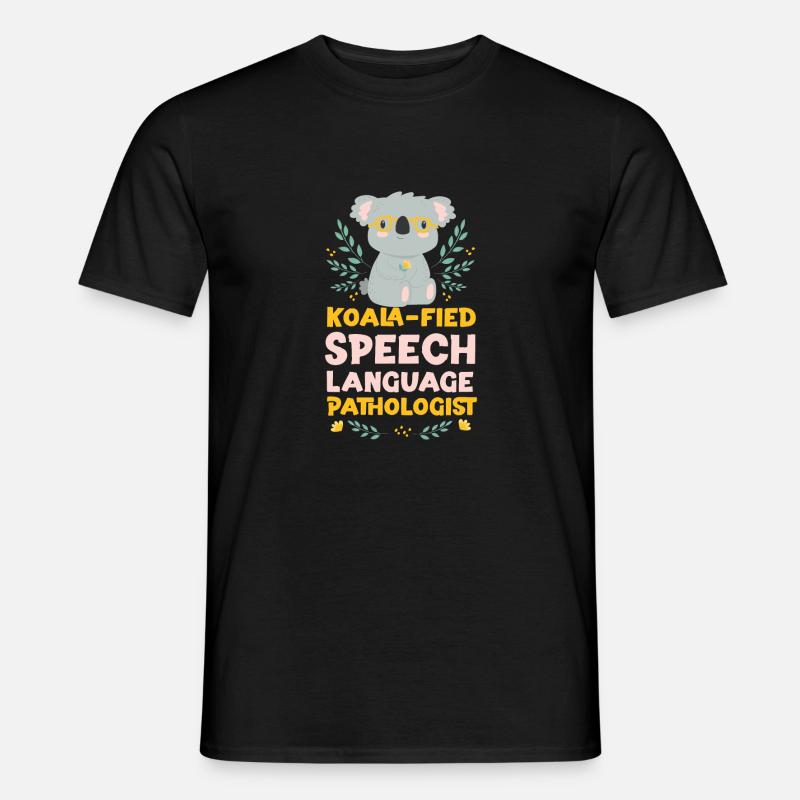 Speech Therapist Therapy Assistant - Männer T-Shirt - Schwarz