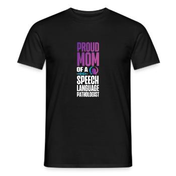 Speech Therapist Therapy Assistant - Männer T-Shirt - Schwarz - Vorne - AI Model Male 178 light (178cm)