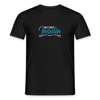 Diabetiker Typ 1 Diabetes-Bewusstsein T1D - Männer T-Shirt - Schwarz - Vorne - AI Model Male 178 light (178cm)