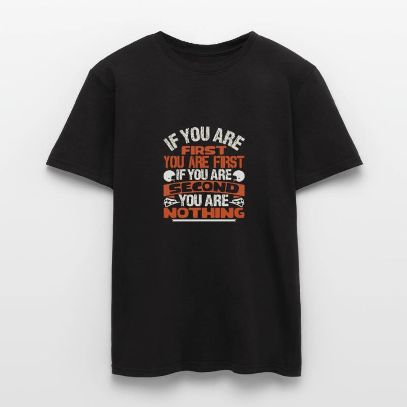 SE SEI PRIMO SEI PRIMO SE SEI SECONDO T-shirt uomo