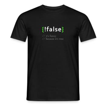 ! Faux drôle Programmeur de codage Développeur informatique - T-shirt homme - noir - Devant - AI Model Male 178 light (178cm)