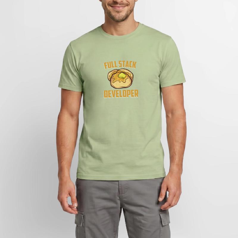 Full Stack Developer - Logiciel informatique T-shirt homme