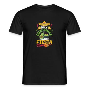 Cinco De Mayo Mexican Food Lovers Sacred - Men's T-Shirt - black - Front - AI Model Male 178 light (178cm)
