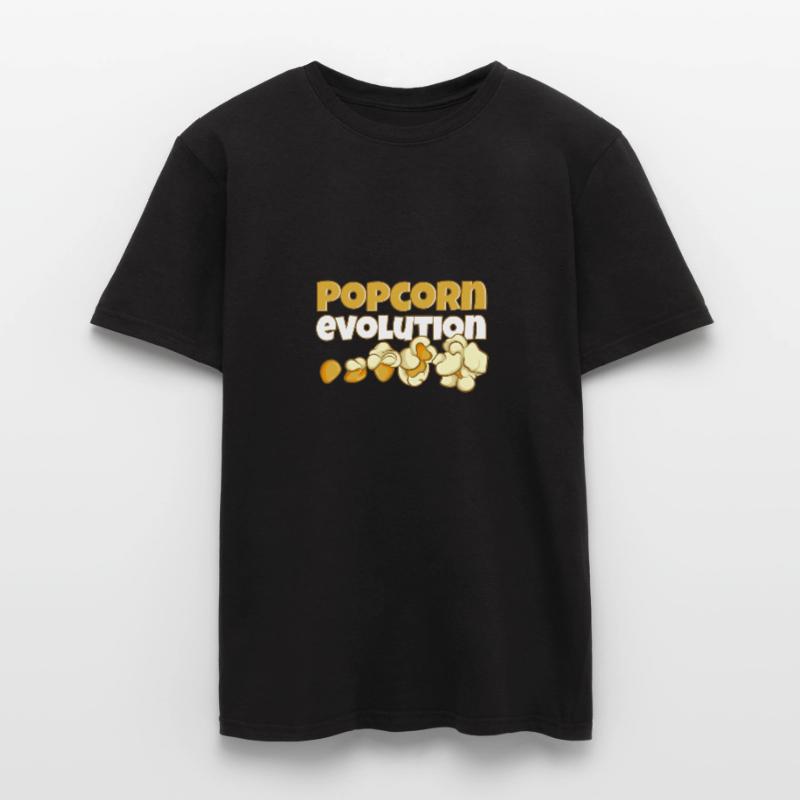 Évolution du pop-corn T-shirt homme