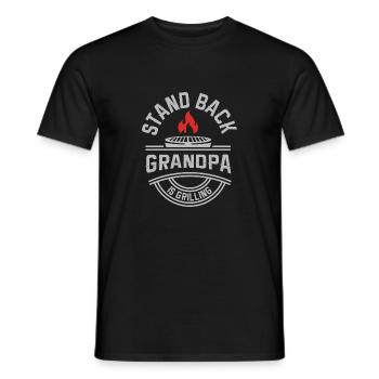 Lustiger Grill-Spruch I Grillen Motiv - Männer T-Shirt - Schwarz - Vorne - AI Model Male 178 light (178cm)