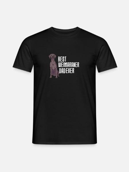 Weimaraner - Men's T-Shirt - black