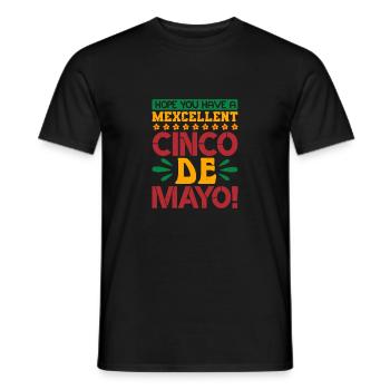 ICH HOFFE, SIE HABEN EINEN AUSGEZEICHNETEN CINCO DE MAYO - Männer T-Shirt - Schwarz - Vorne - AI Model Male 178 light (178cm)