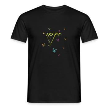 NOPE - sei kein ja-Sager! - Männer T-Shirt - Schwarz - Vorne - AI Model Male 178 light (178cm)