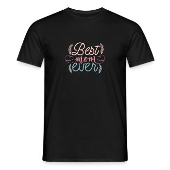 Süßer Muttertag - für die beste Mama - Männer T-Shirt - Schwarz - Vorne - AI Model Male 178 light (178cm)