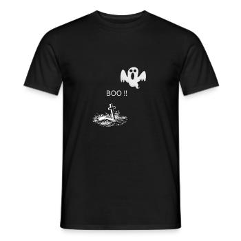 BUHRUF! - Männer T-Shirt - Schwarz - Vorne - AI Model Male 178 light (178cm)