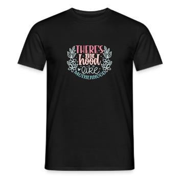 Sweet Mothers Day - Theres no Hood like Motherhood - T-shirt homme - noir - Devant - AI Model Male 178 light (178cm)