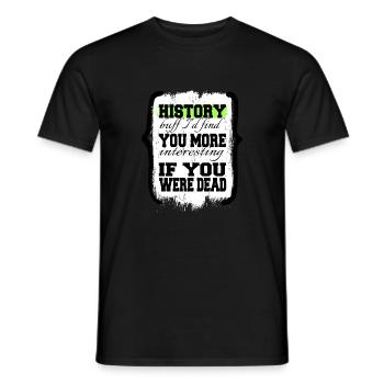 african roots african american present idea black - Männer T-Shirt - Schwarz - Vorne - AI Model Male 178 light (178cm)
