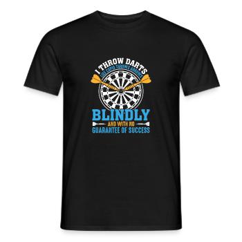 Drôle de fléchette - T-shirt homme - noir - Devant - AI Model Male 178 light (178cm)