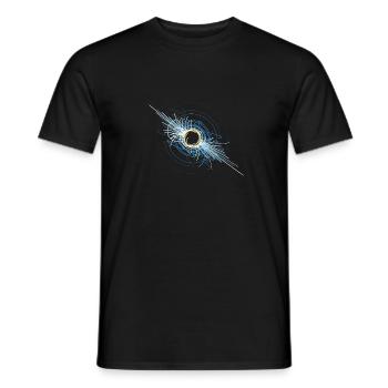 Scientists Physical - Men's T-Shirt - black - Front - AI Model Male 178 light (178cm)