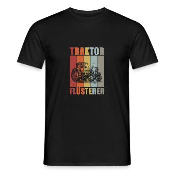 Landwirt Bauer Farmer - Männer T-Shirt - Schwarz - Vorne - AI Model Male 178 light (178cm)