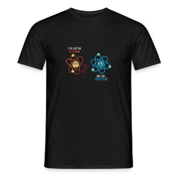 Wissenschaft Witze Potentielle - Männer T-Shirt - Schwarz - Vorne - AI Model Male 178 light (178cm)