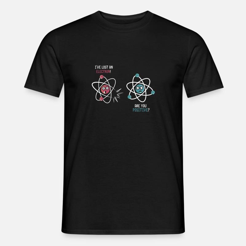 Physikstudent Lehrer Lustige - Männer T-Shirt - Schwarz