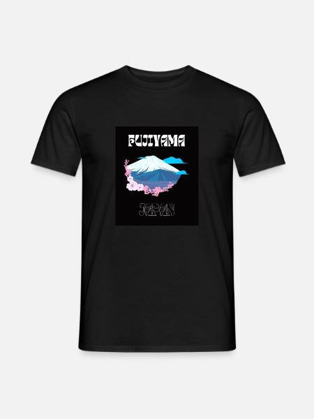 Fujiyama - Men's T-Shirt - black