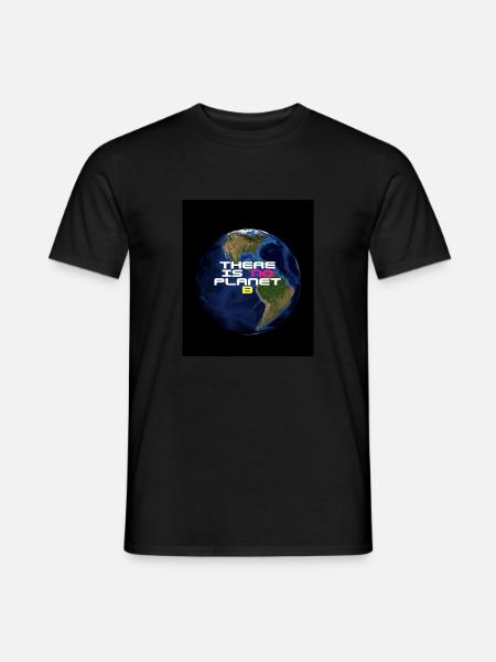 There is no planet B - Men's T-Shirt - black