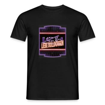windhund humor bluthund cool spruch hundehalter - Männer T-Shirt - Schwarz - Vorne - AI Model Male 178 light (178cm)