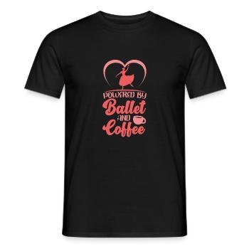Ballet Danseuse Danse Ballerine - T-shirt homme - noir - Devant - AI Model Male 178 light (178cm)