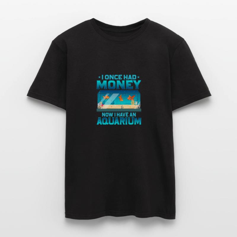 J’avais de l’argent maintenant j’ai un poisson d’aquarium Keepi T-shirt homme