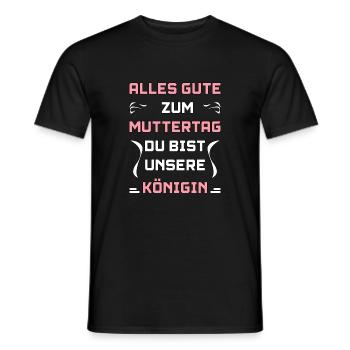 Muttertag Geschenk Mutter - Männer T-Shirt - Schwarz - Vorne - AI Model Male 178 light (178cm)