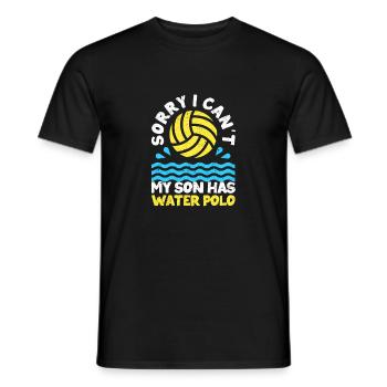 Tut mir leid, dass ich nicht kann, mein Sohn hat - Männer T-Shirt - Schwarz - Vorne - AI Model Male 178 light (178cm)
