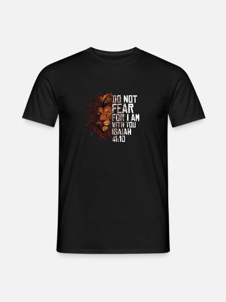 Christlich Religiös Bibel Kapitel Sprüche Humor - Männer T-Shirt - Schwarz