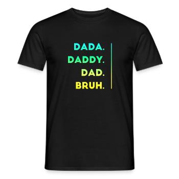 Lustiger Papa zum Vatertag - T-shirt homme - noir - Devant - AI Model Male 178 light (178cm)