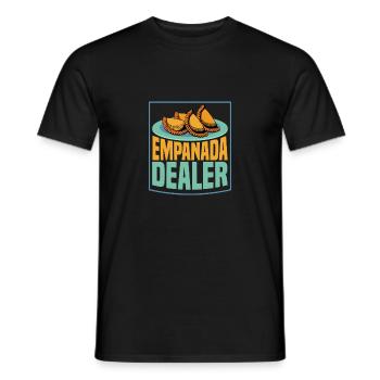 Empanada Dealer Food Dessert Latin Pastry - Männer T-Shirt - Schwarz - Vorne - AI Model Male 178 light (178cm)
