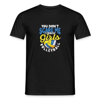 Tu ne me fais pas peur, j’entraîne des filles - T-shirt homme - noir - Devant - AI Model Male 178 light (178cm)