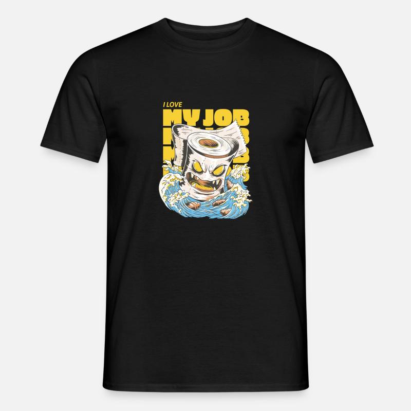 Tag der Arbeit - Männer T-Shirt - Schwarz