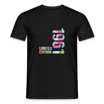 1961 - Männer T-Shirt - Schwarz - Vorne - AI Model Male 178 light (178cm)