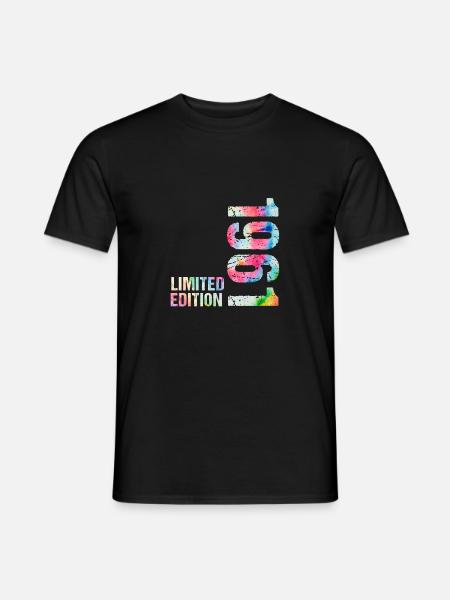 1961 - Männer T-Shirt - Schwarz