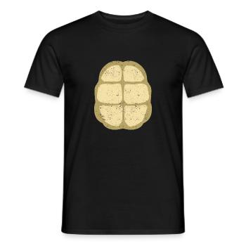 Funny Halloween Party DIY Turtle Tank - Men's T-Shirt - black - Front - AI Model Male 178 light (178cm)