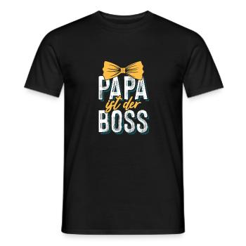 Papa chef - Männer T-Shirt - Schwarz - Vorne - AI Model Male 178 light (178cm)