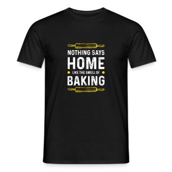 Smell of Baking - Men's T-Shirt - black - Front - AI Model Male 178 light (178cm)