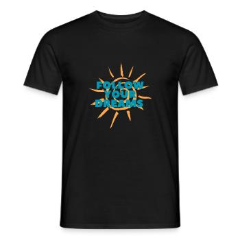 DREAMS 1 - Männer T-Shirt - Schwarz - Vorne - AI Model Male 178 light (178cm)