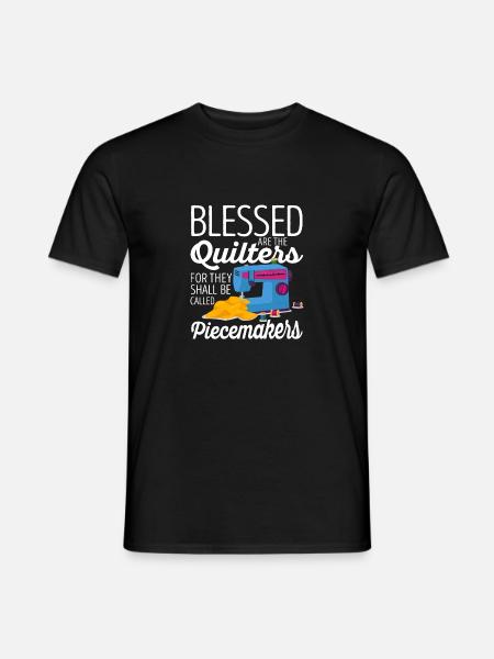 are the quilters - Men's T-Shirt - black