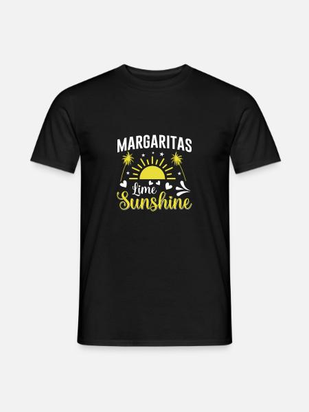 summer Typography - Männer T-Shirt - Schwarz