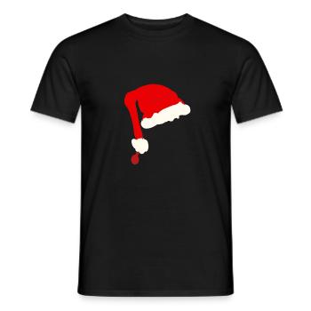 Christmas charm - Men's T-Shirt - black - Front - AI Model Male 178 light (178cm)