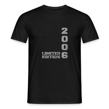 Limited Edition, 2006 - Männer T-Shirt - Schwarz - Vorne - AI Model Male 178 light (178cm)