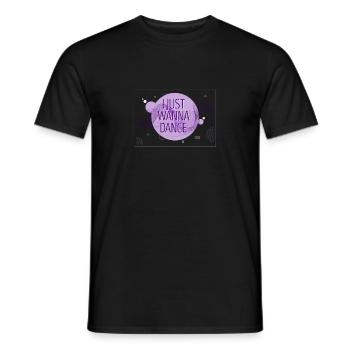 Je veux juste danser les amateurs de danse - T-shirt homme - noir - Devant - AI Model Male 178 light (178cm)